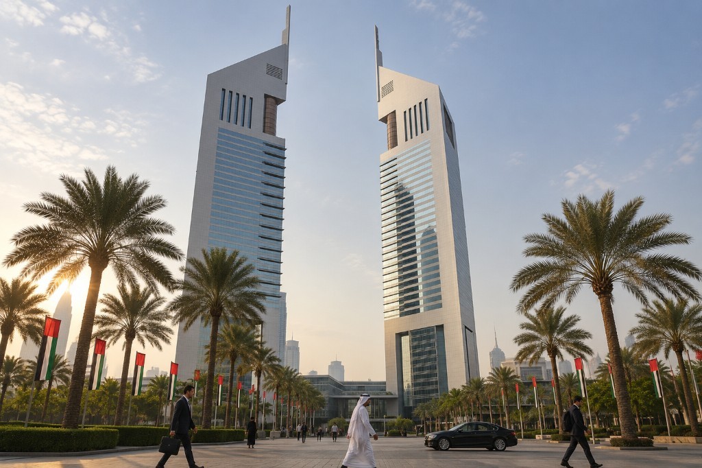Emirates Towers, Sheikh Zayed Road, Dubai