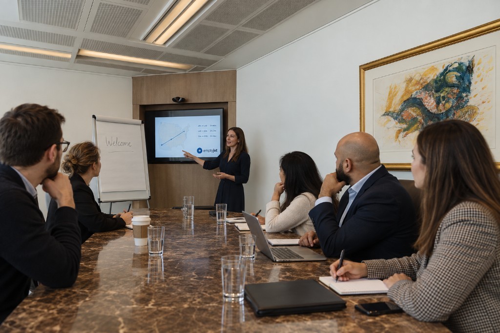 Meeting room at the Louis Vuitton Orjin Building, Istanbul