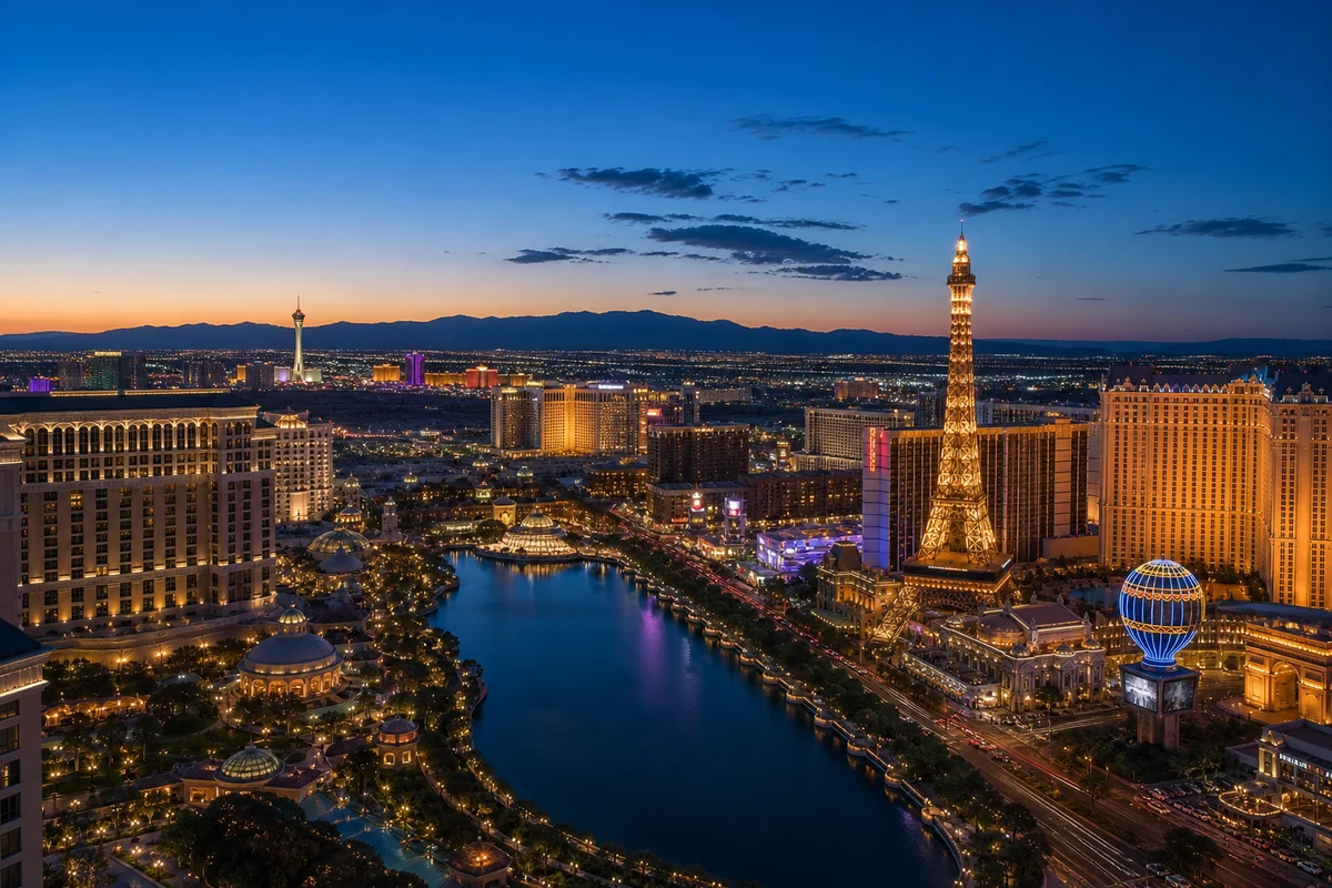 Las Vegas arrival destination